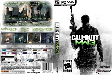 Modern warfare 3 is another game from the famous shooter series. Call of Duty Modern Warfare 3 DVD NTSC Custom f 2 | PC ...