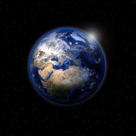 Globul pamantesc este o sfera se poate obs. Vedere Din Satelit A Globului Pamintesc : Descarca Live ...