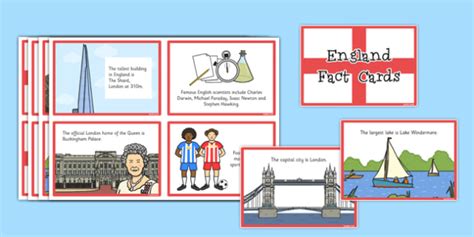 Our Country England Fact Cards Our Country England Fact Card
