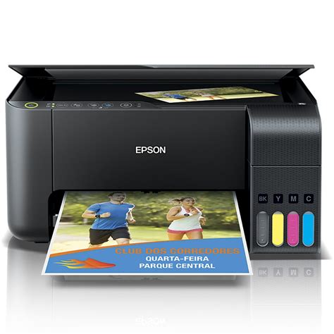 Once the limit has been reached, a warning light flashes and a message that your printer requires maintenance appea. Impressora Epson Multifuncional Ecotank L3150 WiFi Jato de ...