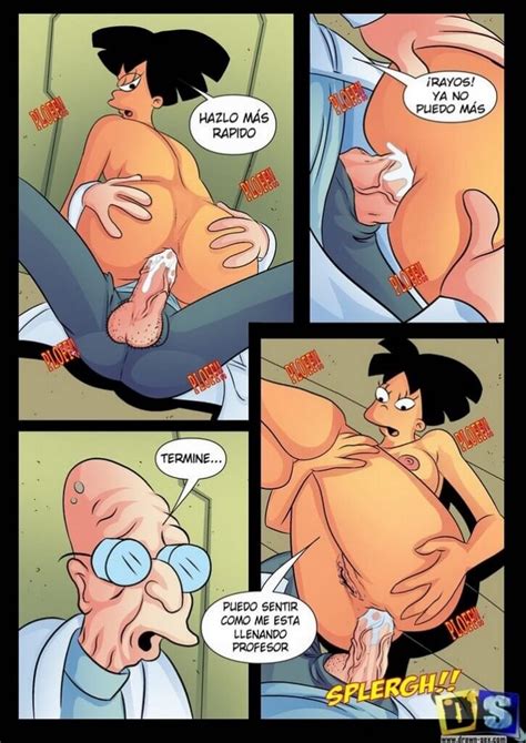 El Profesor Hubert Y Amy Wong Teniendo Sexo Futurama Hentai