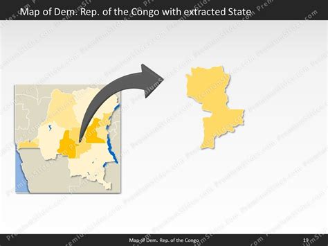 Democratic Republic Of The Congo Map Editable Map Of Democratic Republic Of The Congo For