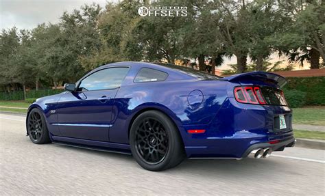 2014 Ford Mustang With 19x8 35 American Muscle Gt500 Style And 255