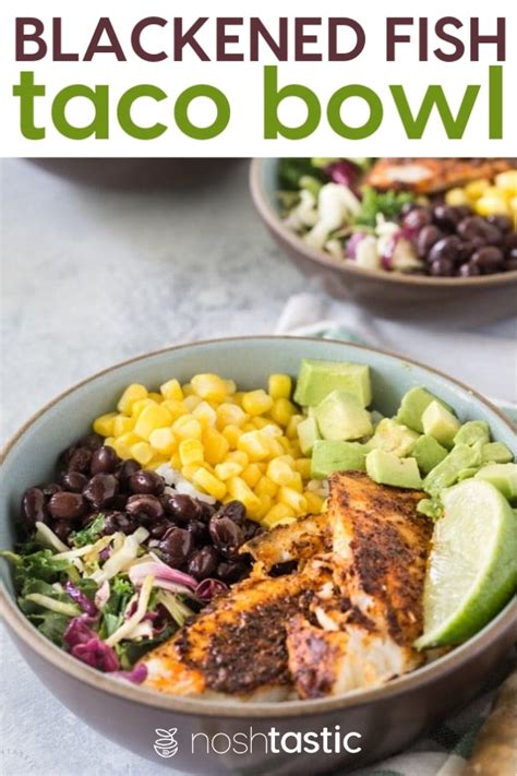 Fish Taco Bowls, healthy, quick and easy, this recipe is ...