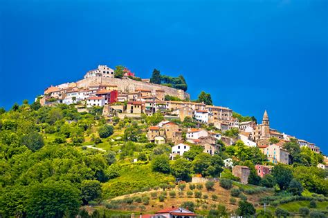 Four picturesque Istrian hilltop towns