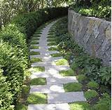Wood Planks Garden Path Images