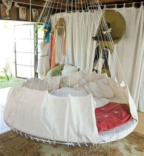 For most people their bedroom is an oasis. Saved by radha reddy garisa | Hammock in bedroom, Indoor ...