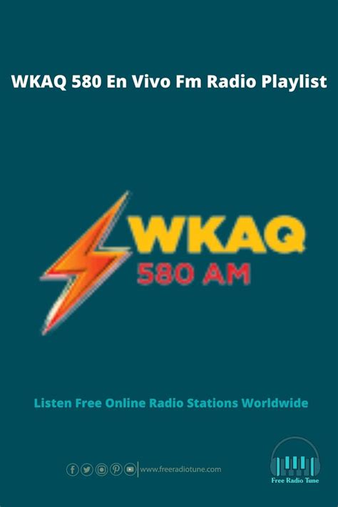 Wkaq 580 En Vivo Fm Radio Playlist In 2021 Radio Playlist Radio Fm