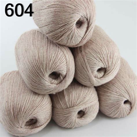 Sale 6balls X 50g Pure High Quality 100 Cashmere Warm Soft Knitting