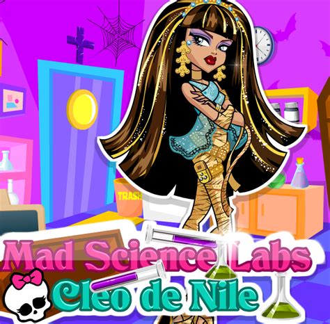 Mad Science Labs Cleo De Nile Play Mad Science Labs Cleo De Nile At Maths Kid Com