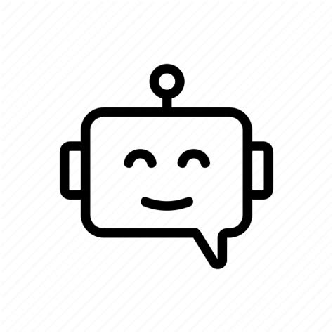 App Artificial Bot Chat Chatbot Dialog Robot Icon Download On