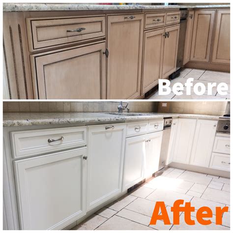 Well then, i decided they were too dark and splotchy, so i added some liming wax, which lightened the cabinets, but made them look even more splotchy. From washed out looking to solid and bright! A color change from N-Hance can help you fall in ...