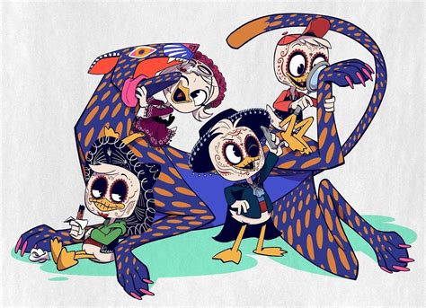 Had A Blast Doing Some Art For Ducktales Halloween Wall Have A Spooky