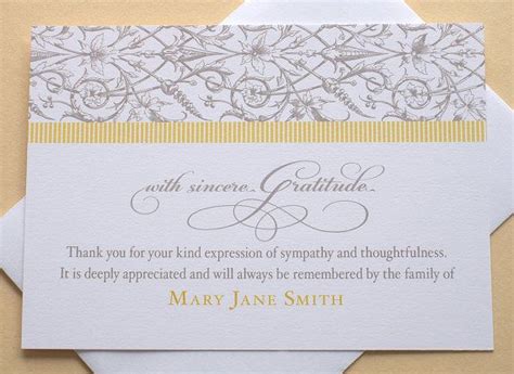 Let Me Create A Custom Thank You Sympathy Card For You The Last Thing