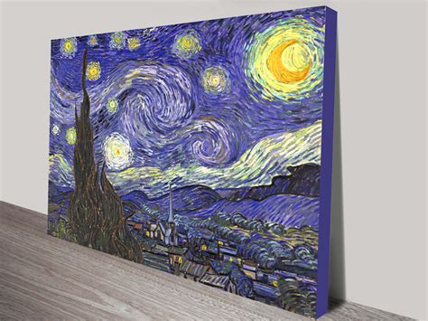 Vincent Van Gogh Starry Night Canvas Print Cheap Art Brisbane