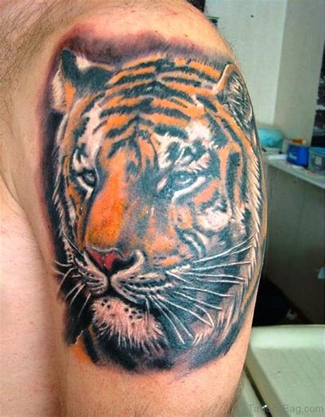 50 impressive tiger tattoos on shoulder