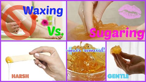 sugaring vs waxing hair removal artistrbychelsea youtube