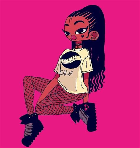 Pin By Pluggedbratz On Mood Girls Cartoon Art Black My Xxx Hot Girl