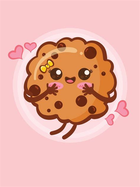 Cute Cookie Cartoon