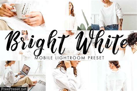 These free lightroom presets are compatible with lightroom 4, 5, 6, 7, lightroom classic and lightroom cc. Bright White Lightroom Presets 4488110
