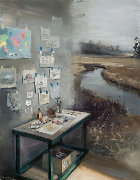 Artist Jeremy Miranda Examines Memory With Oil Landscapes That Bleed