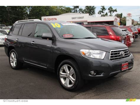 2010 Magnetic Gray Metallic Toyota Highlander Limited 4wd 84907864