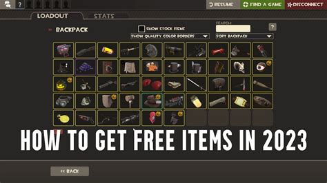 Tf2 How To Get Free Items And Hats In 2023 Youtube