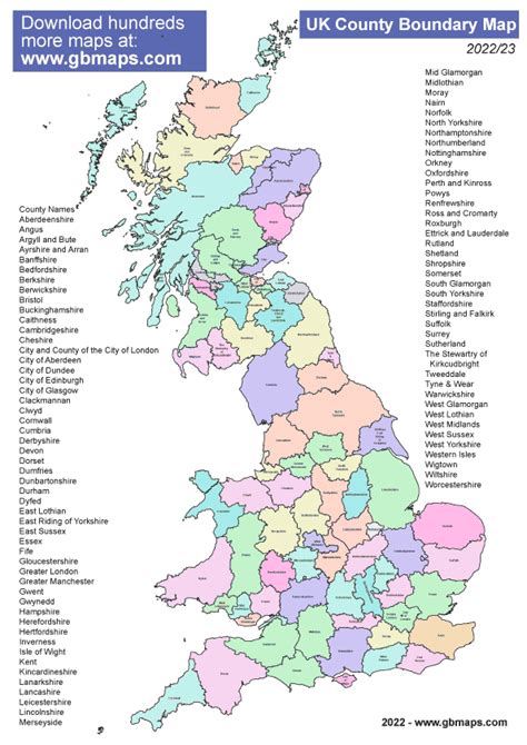 World Maps Library Complete Resources Map Of Uk Counties And Cities
