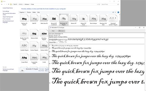 Windows Tip How To Install A New Font And Manage A Font Collection