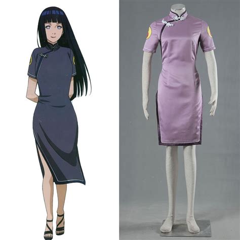 Naruto Girls Cosplay Clothing For Hyuga Hinata Women Costume For Naruto