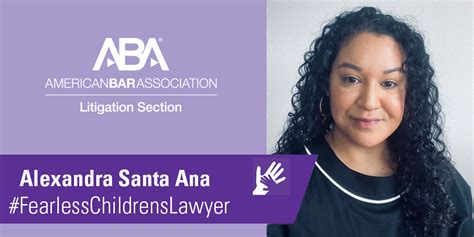 Aba Recognizes Ejs Staff Attorney Alexandra Santa Ana As A 2022