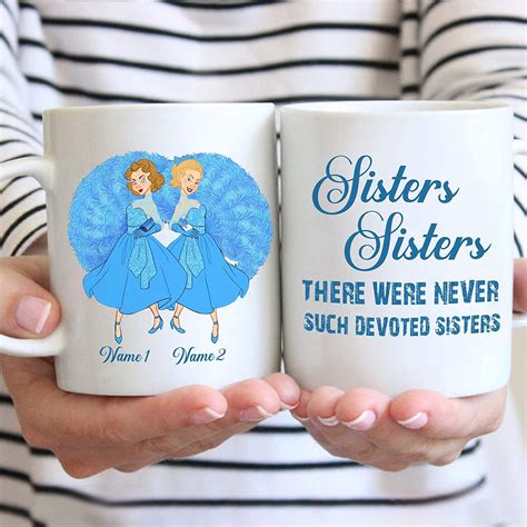 Personalize Customize Name Mug Sisters Sisters There Were Etsy