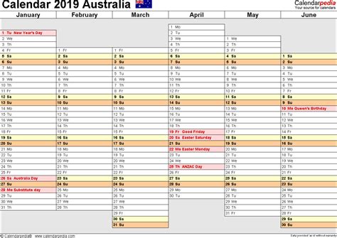 Annual Leave Calendar Excel Template