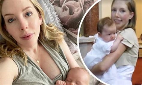 Katherine Ryan Jokes Her Newborn Son Has Been Naughty And Shares