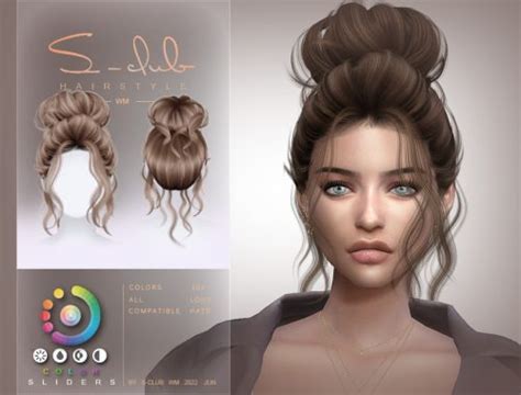 Monica Hairstyle The Sims 4 Catalog