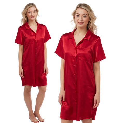 Plus Size Satin Nightshirt Just For You Boutique®