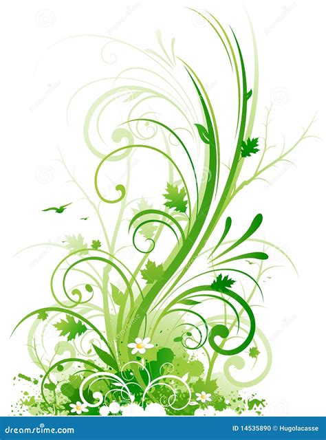 Nature Design Element Stock Vector Illustration Of Scroll 14535890