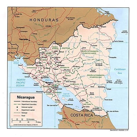 Nicaragua Road Map