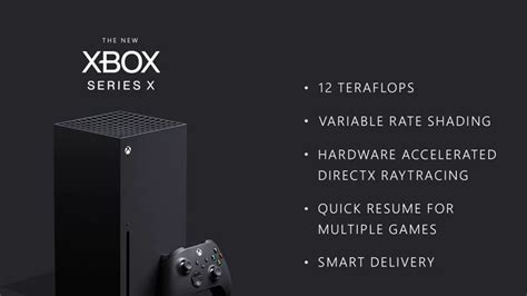 Microsoft Reveals More Xbox Series X Specs Confirms 12 Teraflops Gpu