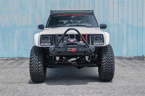 Jeep Xj Winch Bumper For 84 01 Cherokee With Tubework Mauler Series Jcr