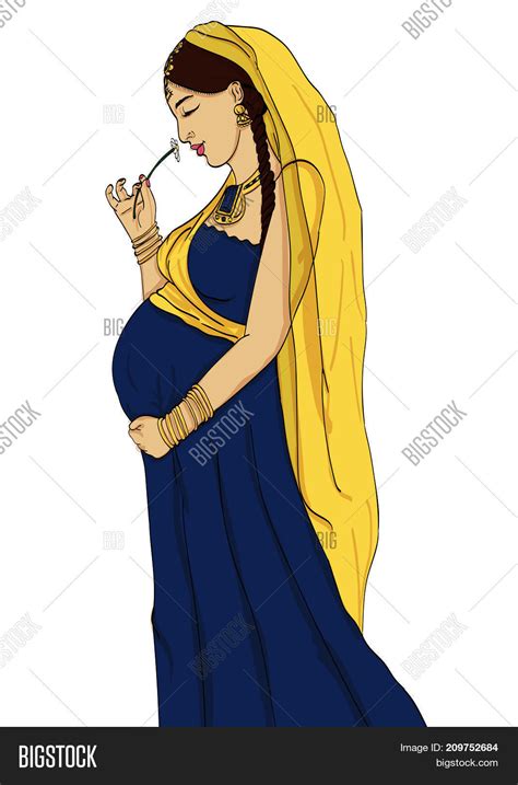 indian pregnant woman image and photo free trial bigstock