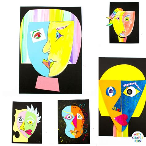 Picasso Faces Easy Art For Kids Easy Art For Kids Art For Kids