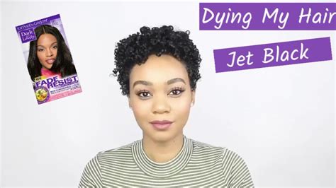 Brush the hair smoothly before dyeing because the tangled hair will make the dye not evenly applied to the hair. How to Dye Hair Jet Black at Home - YouTube