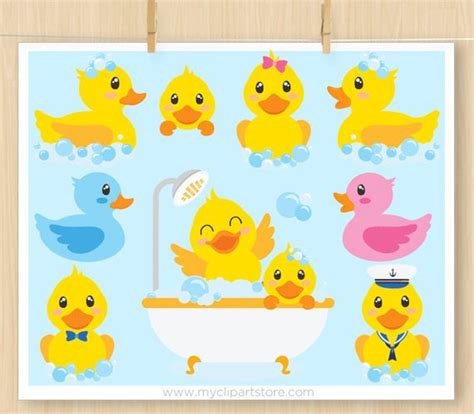 Bath Time Ducky Clipart Rubber Ducky Yellow Duck Clipart Bubble Bath