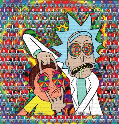 Buy A Uncle Sam Rick And Morty Blotter Online
