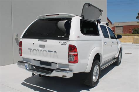 Choose between a variety of colors: Toyota Hilux Canopy - Supplied and Installed in Perth