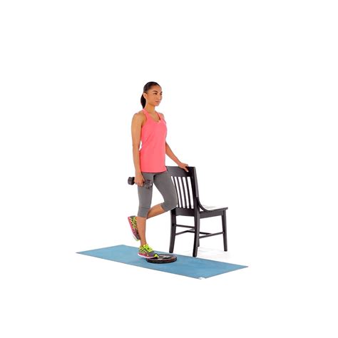 Single Leg Standing Dumbbell Calf Raise Exercise Video Guide Muscle