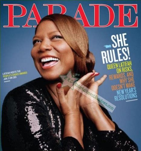 Queen Latifah Does Parade Magazine Entertainment Rundown