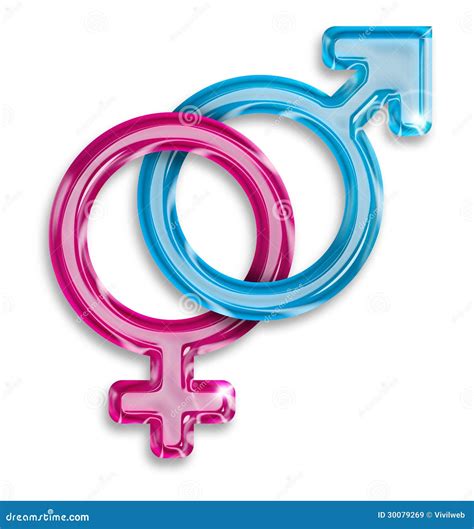 Male And Female Gender Symbols Royalty Free Stock Images Image 30079269