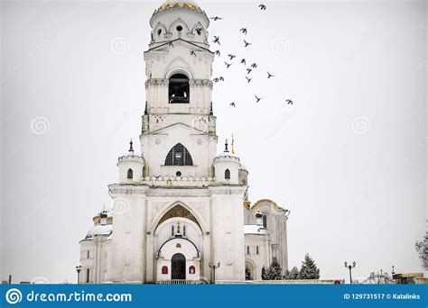 Holy Assumption Cathedral In The Winter Vladimir Stock Image Image Of